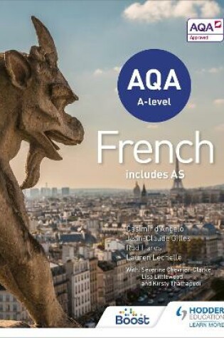 Cover of AQA A-level French (includes AS)
