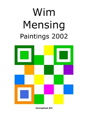 Book cover for Wim Mensing Paintings 2002