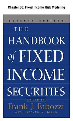 Book cover for The Handbook of Fixed Income Securities, Chapter 36 - Fixed Income Risk Modeling