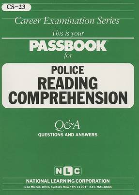 Book cover for POLICE READING COMPREHENSION