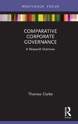 Cover of Comparative Corporate Governance