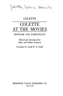 Book cover for Colette at the Movies