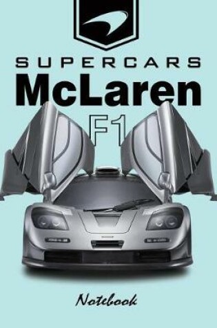 Cover of Supercars McLaren F1 Notebook