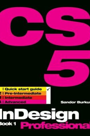 Cover of Indesign Cs5 Book 1, Professional