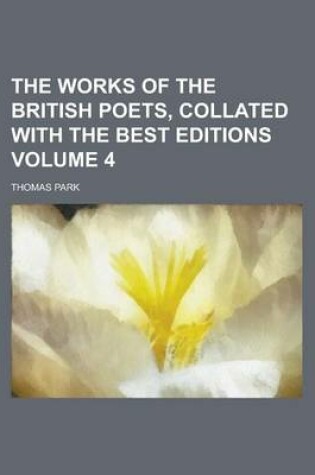 Cover of The Works of the British Poets, Collated with the Best Editions Volume 4