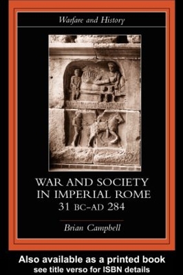Book cover for Warfare and Society in Imperial Rome, C. 31 BC-AD 280