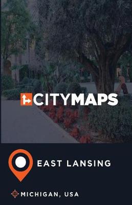 Book cover for City Maps East Lansing Michigan, USA