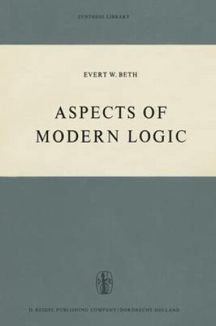 Cover of Aspects of Modern Logic