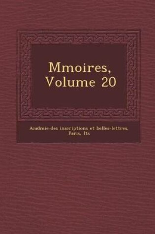 Cover of M Moires, Volume 20