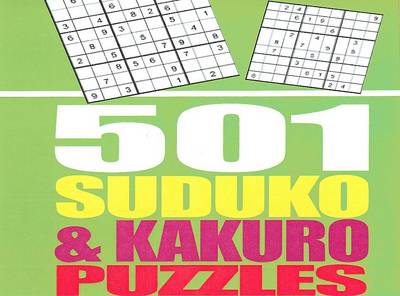 Book cover for 501 Sudoku & Kakuro Puzzles