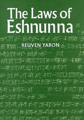 Book cover for The Laws of Eshnunna