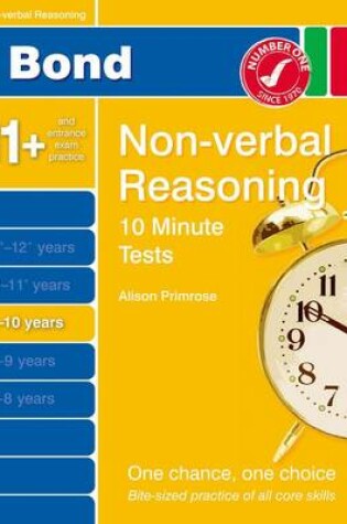 Cover of Bond 10 Minute Tests Non-Verbal Reasoning 9-10 Yrs