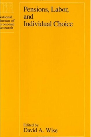 Cover of Pensions, Labor, and Individual Choice