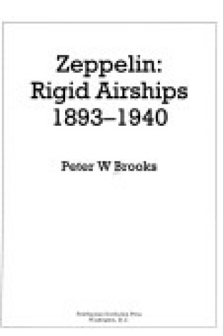 Cover of Zeppelin