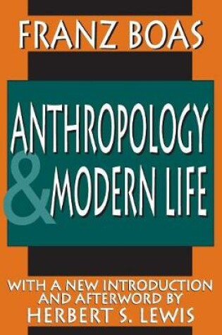 Cover of Anthropology and Modern Life