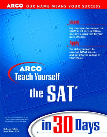 Book cover for Arco Teach Yourself the Sat in 30 Days