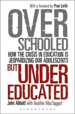Book cover for Overschooled but Undereducated