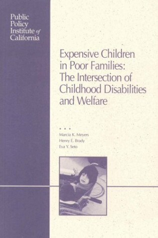 Cover of Expensive Children in Poor Families