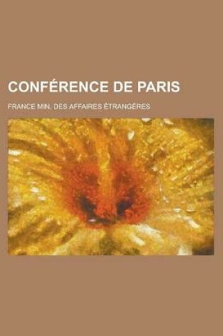 Cover of Conference de Paris