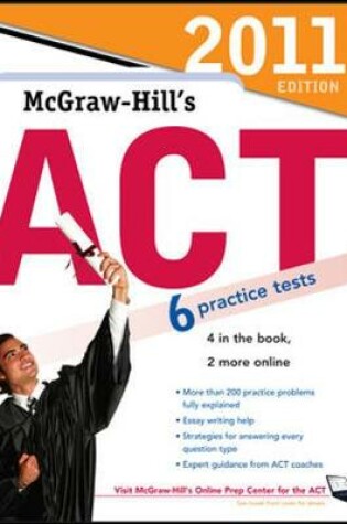 Cover of McGraw-Hill's ACT, 2011 Edition