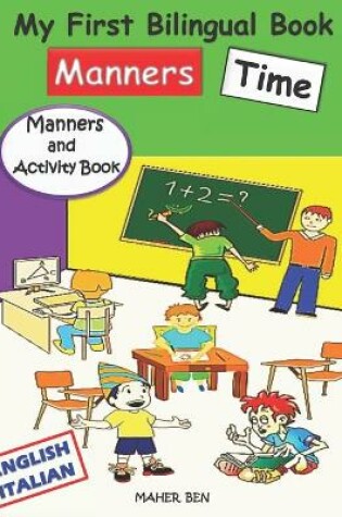 Cover of My First Bilingual Book English-Italian - Manners Time