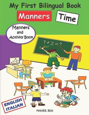 Book cover for My First Bilingual Book English-Italian - Manners Time