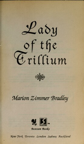 Book cover for Lady of the Trillium
