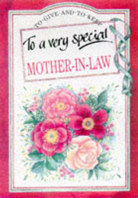 Book cover for To a Very Special Mother-in-law