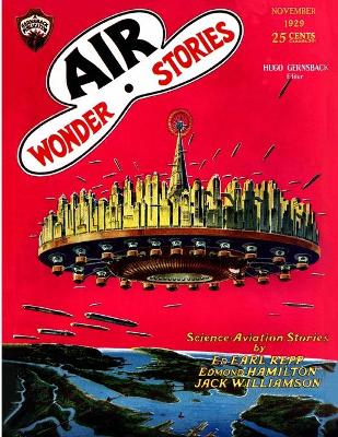 Book cover for Air Wonder Stories, November 1929