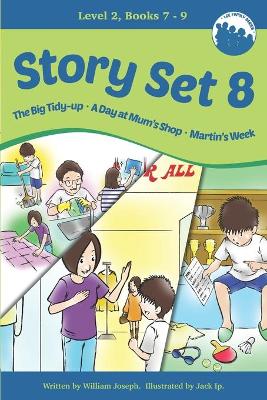 Book cover for Story Set 8. Level 2. Books 7-9