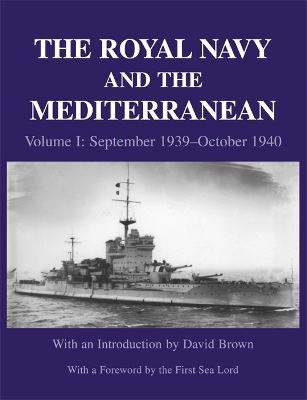 Book cover for The Royal Navy and the Mediterranean