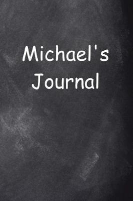 Book cover for Michael Personalized Name Journal Custom Name Gift Idea Michael