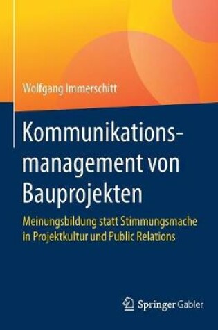 Cover of Kommunikationsmanagement von Bauprojekten