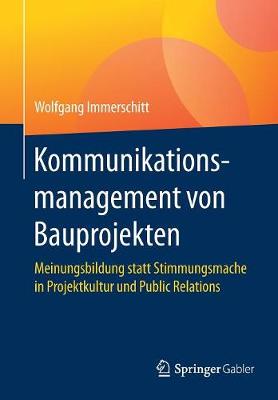 Book cover for Kommunikationsmanagement von Bauprojekten