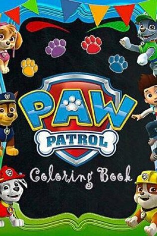 Cover of Paw Patrol Coloring Book