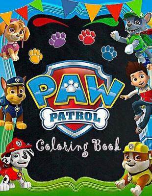 Cover of Paw Patrol Coloring Book