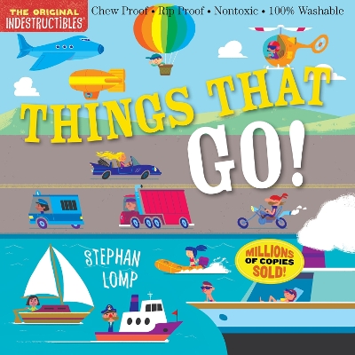 Book cover for Indestructibles: Things That Go!