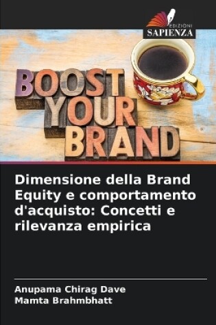 Cover of Dimensione della Brand Equity e comportamento d'acquisto