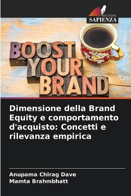 Book cover for Dimensione della Brand Equity e comportamento d'acquisto