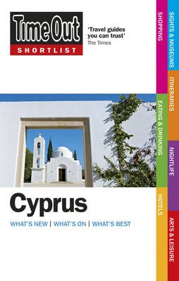 Book cover for "Time Out" Shortlist Cyprus