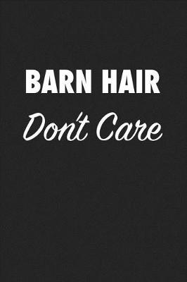 Book cover for Barn Hair Don't Care