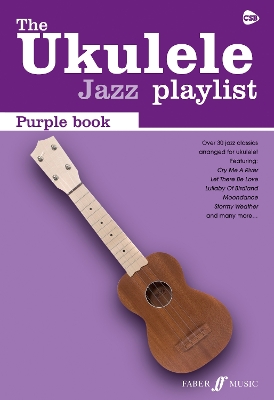 Book cover for The Ukulele Jazz Playlist Purple Book
