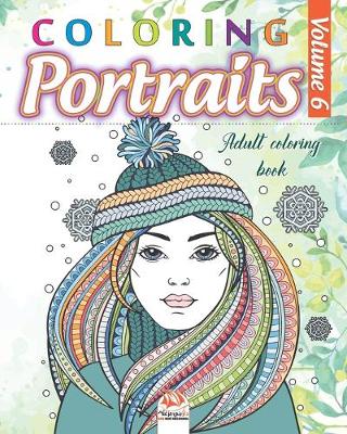 Book cover for Coloring portraits 6