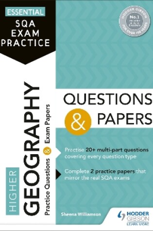 Cover of Essential SQA Exam Practice: Higher Geography Questions and Papers