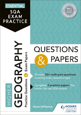 Book cover for Essential SQA Exam Practice: Higher Geography Questions and Papers