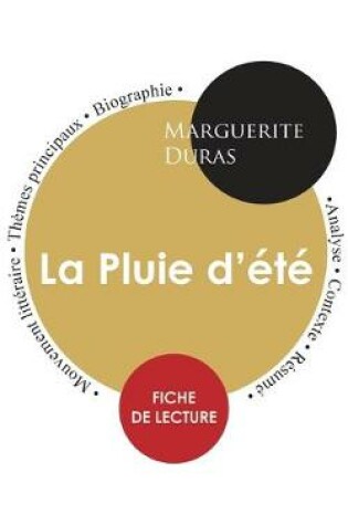 Cover of Fiche de lecture La Pluie d'ete (Etude integrale)