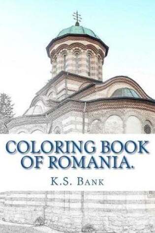 Cover of Coloring Book of Romania.