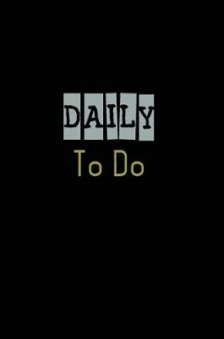 Cover of Daily To Do