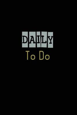 Book cover for Daily To Do