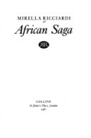 Cover of African Saga